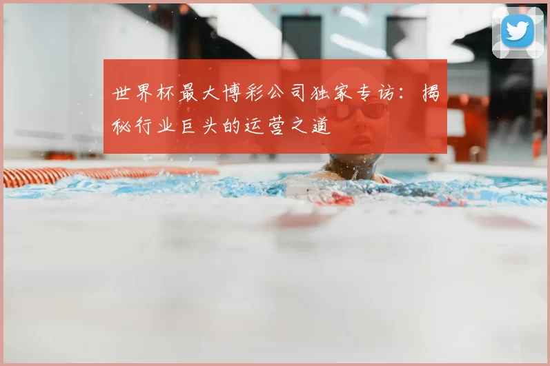 世界杯最大博彩公司独家专访：揭秘行业巨头的运营之道